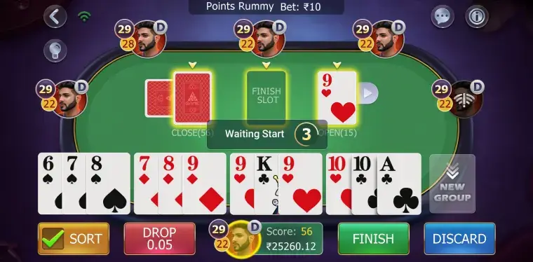 Teen Patti Table